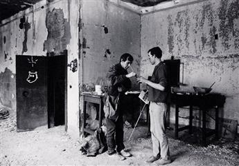 DIRK ROWNTREE (1948- ) David Wojnarowicz, West Side Pier, NYC * Brian Butterick and David Wojnarowicz, NYC * Peter Hujar and David Wojn